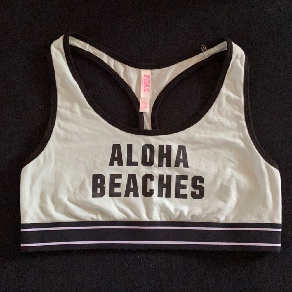 Pink Nation cotton bralette